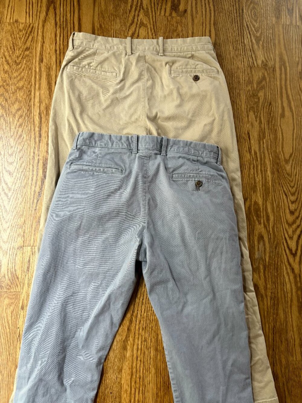 2 Pairs Men's J. Crew Straight-fit Stretch Chino Pant 30W x 32L - Picture 4 of 4